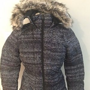 NEW The North Face Black White Gotham Jacket Sz S